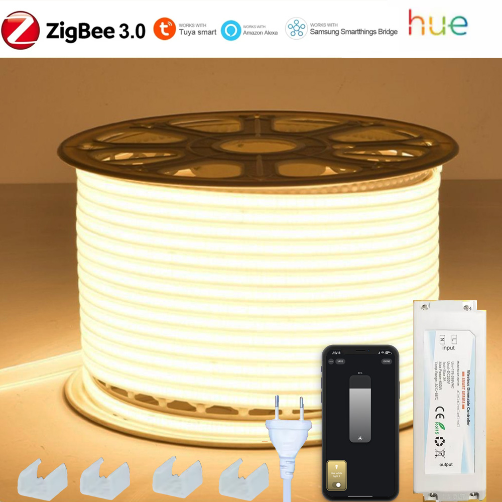 Smart Zigbee Garden Light - EU 220V ZIGBEE 3.0 COB ไฟแถบ