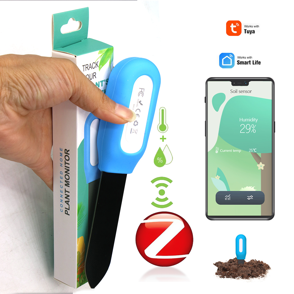 Smart Garden Devices - เซ็นเซอร์ดินอัจฉริยะ Zigbee สำหรับสวนในบ้าน เรือนกระจก พืช ดอกไม้