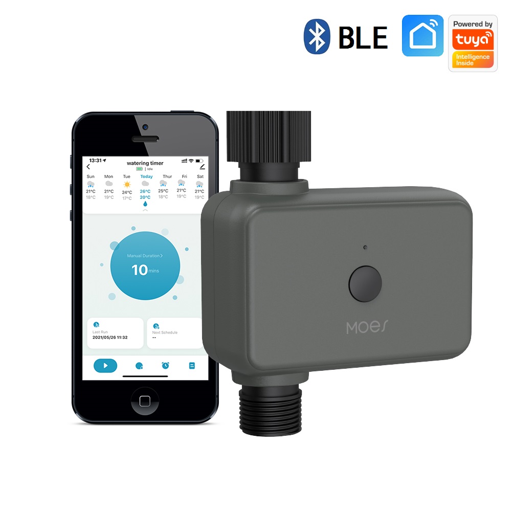 Smart Garden At Home - ระบบรดน้ำในสวนแบบบลูทูธ, เครื่องตั้งโปรแกรมชลประทานอัตโนมัติ Tuya สมาร์ทไลฟ์บ้านจับเวลาสปริงเกอร์ควบคุมน้ำหยด