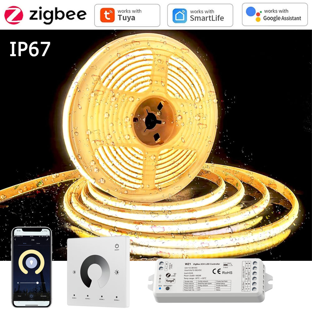 Smart Zigbee Garden Light - ไฟ LED แบบ COB กันน้ำ 5