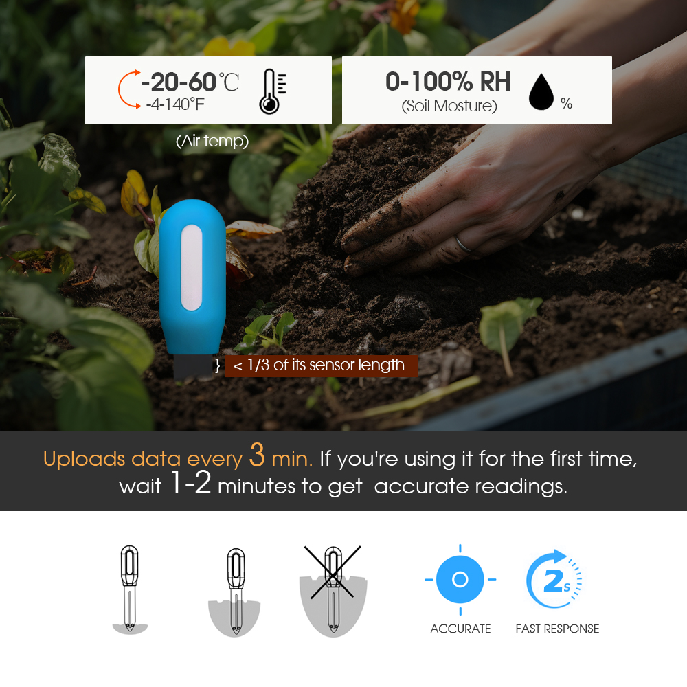 เซ็นเซอร์ดินอัจฉริยะ Zigbee สำ - Smart Garden Devices บทวิจารณ์และราคา