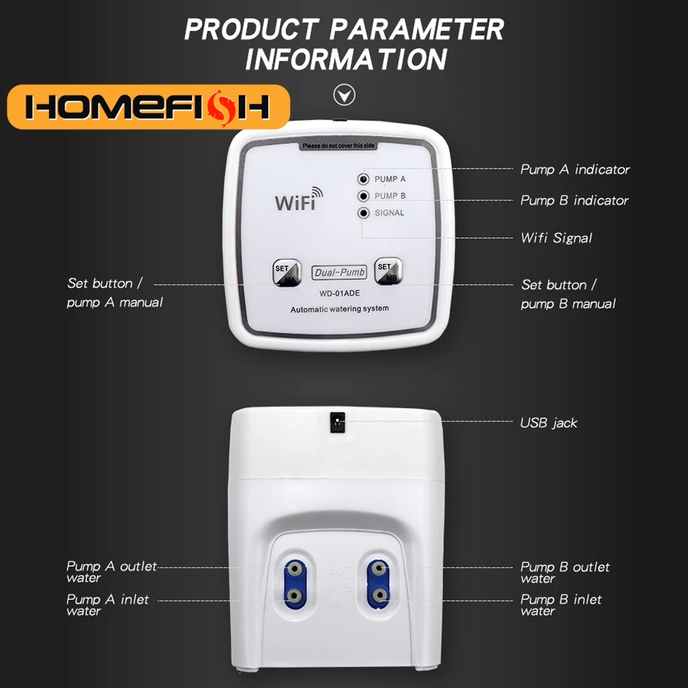 อุปกรณ์รดน้ำอัจฉริยะ WIFI ปั๊ม - Smart Garden Click And Grow บทวิจารณ์และราคา