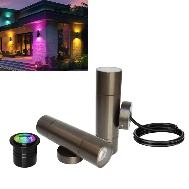 โคมไฟติดผนัง LED สำหรับภายนอกอ - Smart Led Garden บทวิจารณ์และราคา