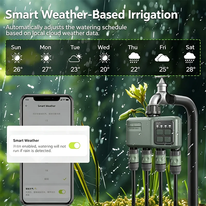 ระบบรดน้ำต้นไม้อัตโนมัติพร้อมต - Smart Garden Click And Grow บทวิจารณ์และราคา