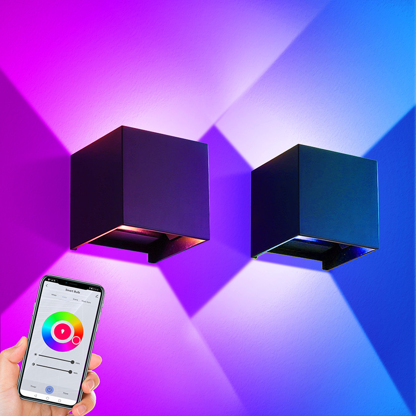 ไฟติดผนัง LED กลางแจ้ง 12W RGB - Smart Zigbee Garden Light บทวิจารณ์และราคา