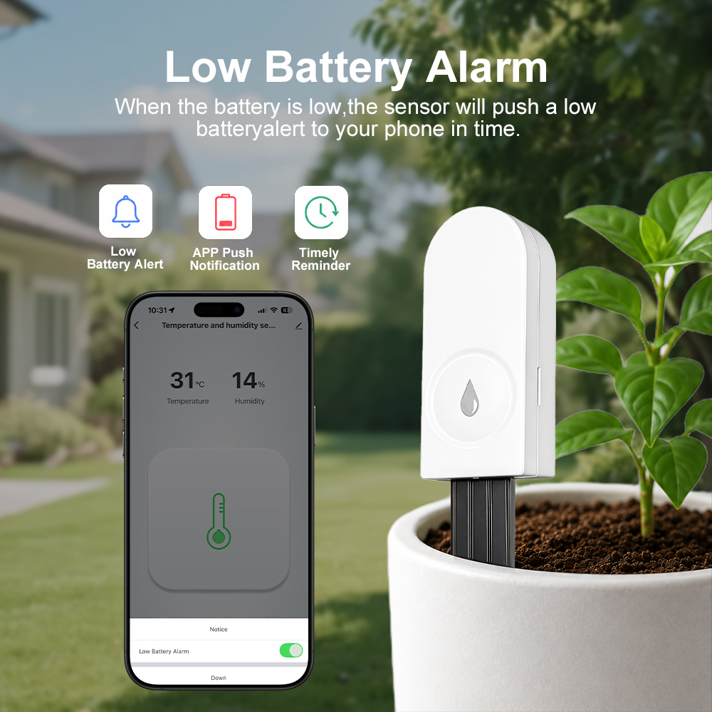 เซ็นเซอร์วัดความชื้นในดิน Zigb - Smart Garden At Home บทวิจารณ์และราคา