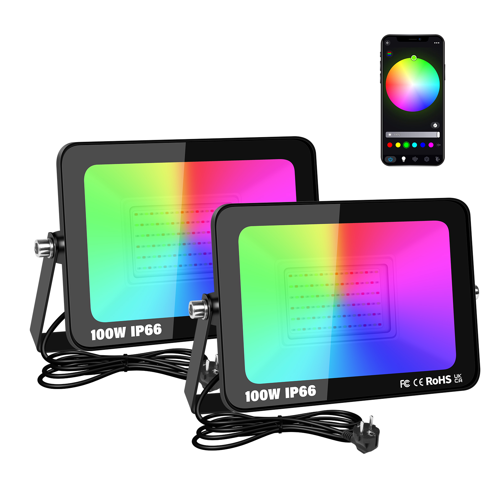 SKYWORLD APP RGB สมาร์ทฟลัดไลท - Smart Garden Accessories บทวิจารณ์และราคา