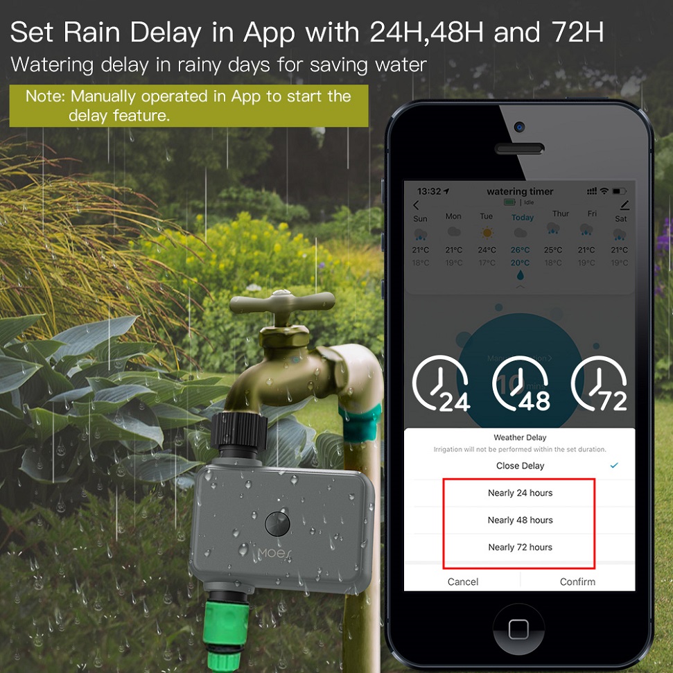 ระบบรดน้ำในสวนแบบบลูทูธ, เครื่ - Smart Garden At Home บทวิจารณ์และราคา