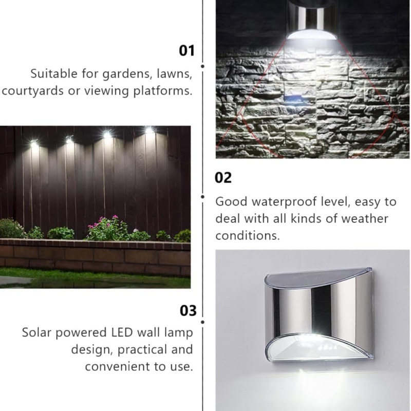 ไฟสวนพลังงานแสงอาทิตย์ 2 ชิ้น  - Smart Led Garden บทวิจารณ์และราคา