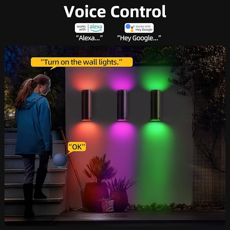 โคมไฟติดผนังภายนอก Smart Life  - Smart Zigbee Garden Light บทวิจารณ์และราคา